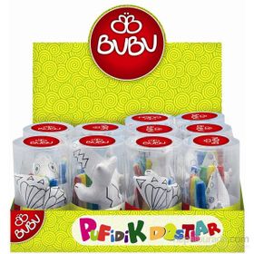 Bubu 00068 Pufidik Dostlar 4 Adet Keçeli Kalem