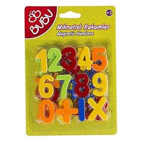 Bubu 00083 25 Parça Mıknatıslı Rakam
