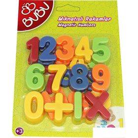Bubu 00083 25 Parça Mıknatıslı Rakam