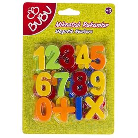 Bubu 00083 25 Parça Mıknatıslı Rakam