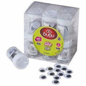 Bubu 15 mm 8 gr Tekli Siyah Göz