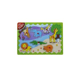 Bubu 3D Hayvanlar Ahşap Puzzle