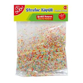 Bubu 5731045 N:KP0036 Renkli Ponpon Strafor Köpük