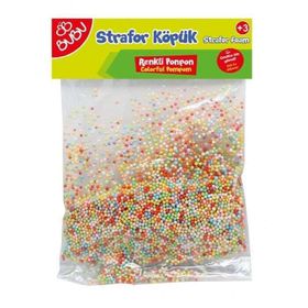 Bubu 5731045 N:KP0036 Renkli Ponpon Strafor Köpük