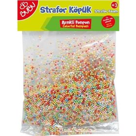 Bubu 5731045 N:KP0036 Renkli Ponpon Strafor Köpük