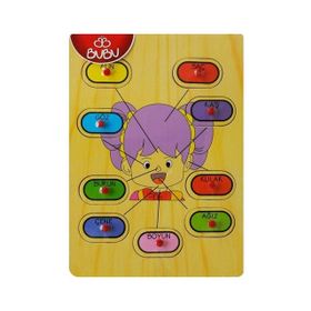 Bubu Ahşap BJ 53AP0052 Yüz Puzzle