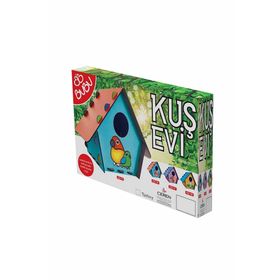 Bubu Ahşap Boyama Kuş Evi