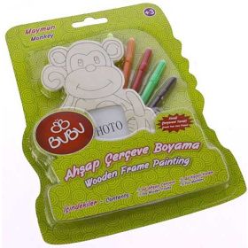 Bubu Ahşap Çerçeve Boyama