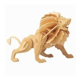 Bubu Aslan 3D Ahşap Puzzle