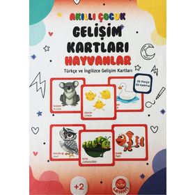 Bubu Hayvanlar Akıllı Çocuk Gelişim Kartları