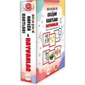 Bubu Hayvanlar Akıllı Çocuk Gelişim Kartları