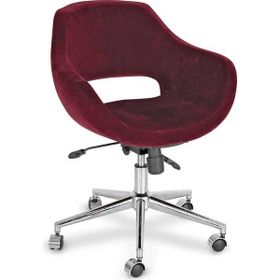 Bubu Home Bordo Colcafe Ofis Çalışma Koltuğu