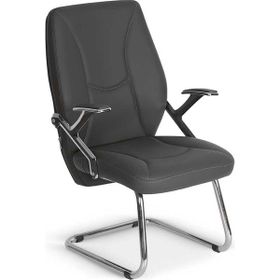 Bubu Home Colxico Siyah Ofis Misafir Bekleme Koltuğu