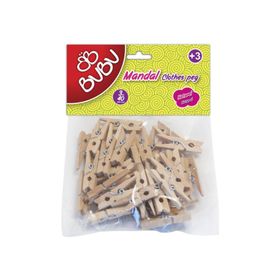 Bubu HS0004 Natural 40'lı Mandal