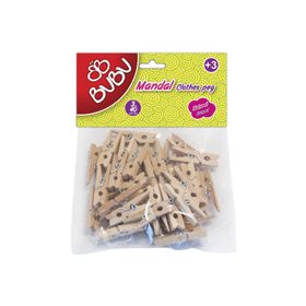 Bubu HS0004 Natural 40'lı Mandal