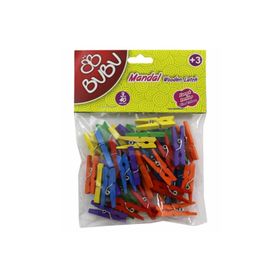 Bubu HS0005 Renkli 3 cm 40'lı Mandal
