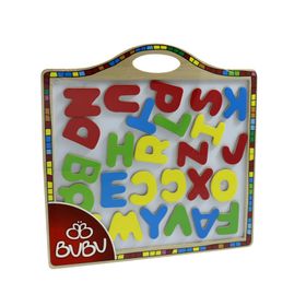 Bubu Manyetik Harf Ahşap Puzzle