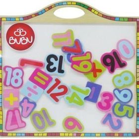 Bubu Manyetik Rakam Ahşap Puzzle