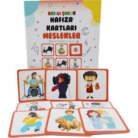 Bubu Meslekler Akıllı Çocuk Hafıza Kartları