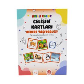 Bubu Nerede Yaşıyoruz? Akıllı Çocuk Gelişim Kartları