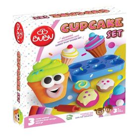 Bubu OH0021 Cupcake 7 Parça Oyun Hamuru Seti