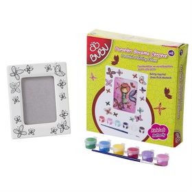 Bubu PB0011 Porselen Boyama Çerçeve Kelebek
