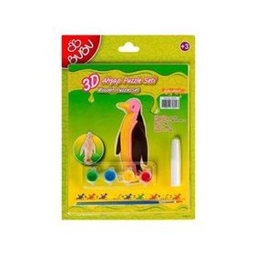 Bubu Penguen 3D Ahşap Puzzle