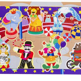 Bubu Sirk 24 Parça Puzzle