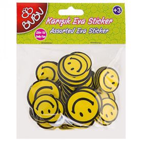 Bubu Sts006 Karışık Eva Sticker