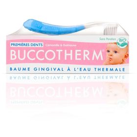 Buccotherm 0-2 Yaş Organik Sertifikalı 50 ml Diş Macunu + Mavi Diş Fırçası