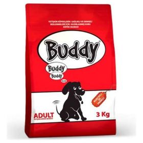 Buddy Kuzu Eti ve Pirinçli Yetişkin 3 kg Köpek Maması