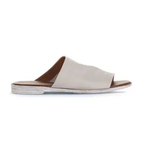 Bueno Shoe 01WQ2009S Gri Deri Düz Kadın Terlik
