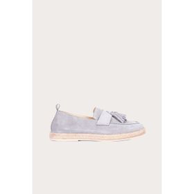 Bueno Shoes 01 MS 12702 Gri Açık Süet Erkek Günlük Ayakkabı