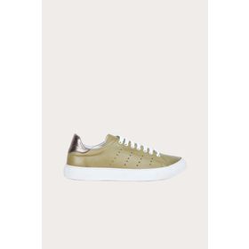 Bueno Shoes 01mq10706 Haki Deri Erkek Spor Ayakkabı
