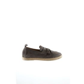 Bueno Shoes 01MS12702 Vizon Süet Erkek Espadril Ayakkabı