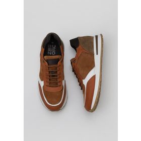 Bueno Shoes 01MV11501 Taba Multi Deri Erkek Spor Ayakkabı