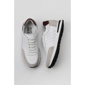 Bueno Shoes 01MY13402 Bej Multi Deri Erkek Spor Ayakkabı