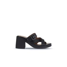 Bueno Shoes 01WA1701 Siyah Kadın Terlik