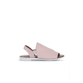 Bueno Shoes 01WA3008 Gül Kurusu Deri Kadın Düz Sandalet