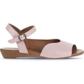 Bueno Shoes 01WA4402 Gül Kurusu Deri Düz Kadın Sandalet