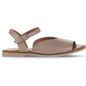 Bueno Shoes 01WA5707 Gri Deri Kadın Düz Sandalet