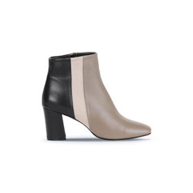 Bueno Shoes 01WD1001 Gri Multi Deri Kadın Topuklu Bot