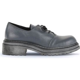 Bueno Shoes 01WD2103 Gri Deri Kadın Klasik Ayakkabı