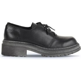 Bueno Shoes 01WD2103 Siyah Deri Kadın Klasik Ayakkabı