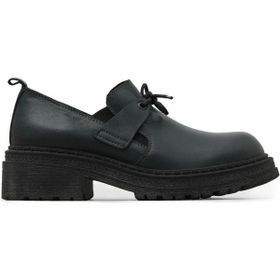 Bueno Shoes 01WD2105 Yeşil Deri Kadın Klasik Ayakkabı