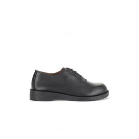 Bueno Shoes 01WD2203 Siyah Deri Kadın Klasik Ayakkabı