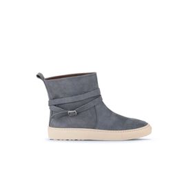Bueno Shoes 01WD2601 Gri Nubuk Kadın Düz Bot