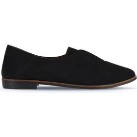 Bueno Shoes 01WD3506 Siyah Nubuk Kadın Günlük Ayakkabı