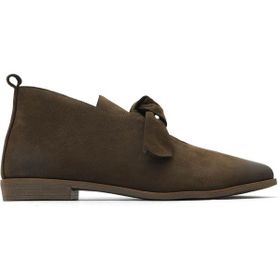 Bueno Shoes 01WD3702 Haki Nubuk Kadın Düz Bot