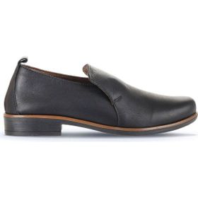 Bueno Shoes 01WD3802 Siyah Deri Kadın Günlük Ayakkabı